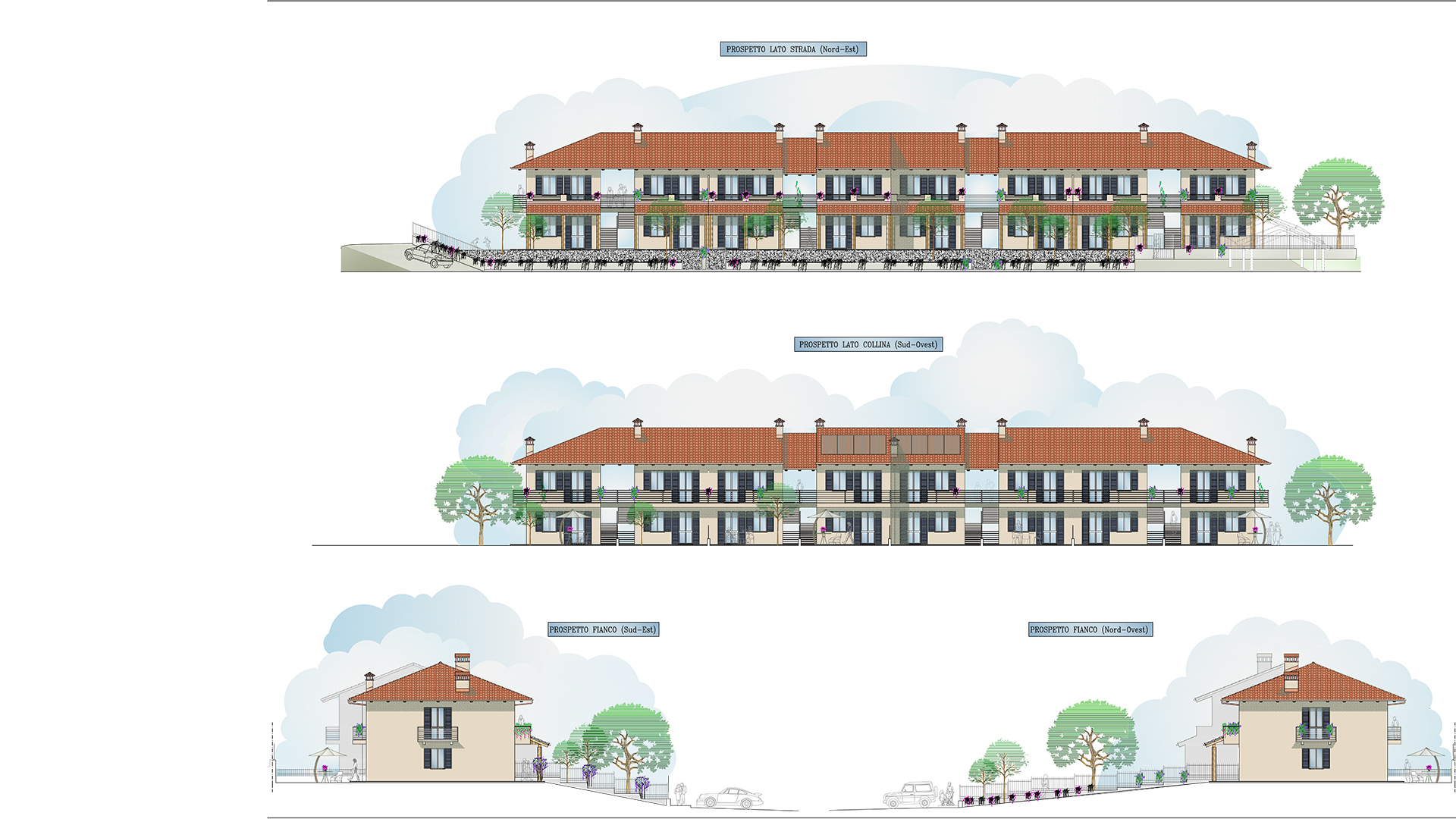 prospetti Residenza Molini - Comune di Verduno