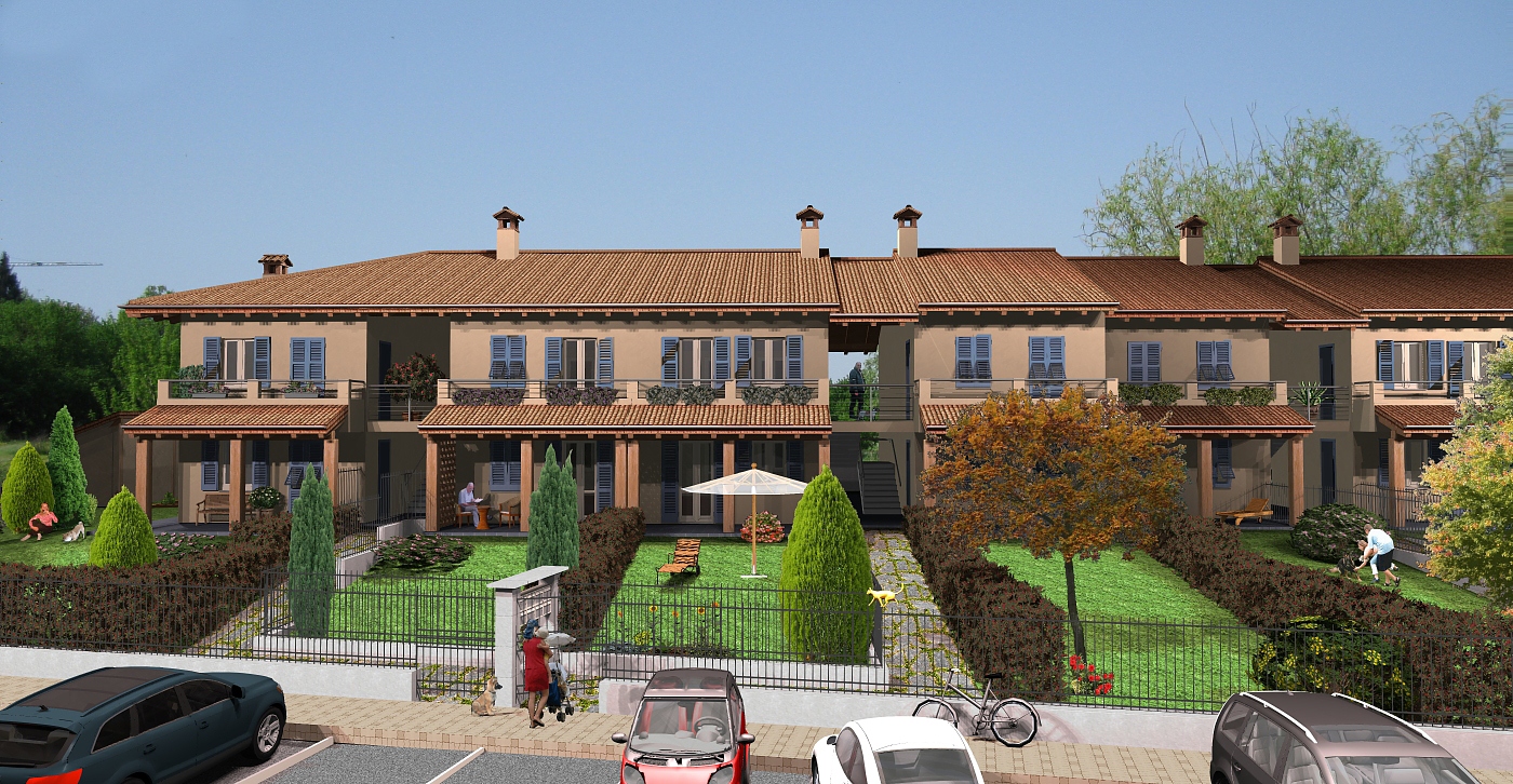 render residenza Molini a Verduno