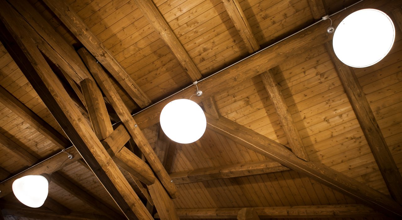 dettaglio soffitto cantina - comune di Verduno